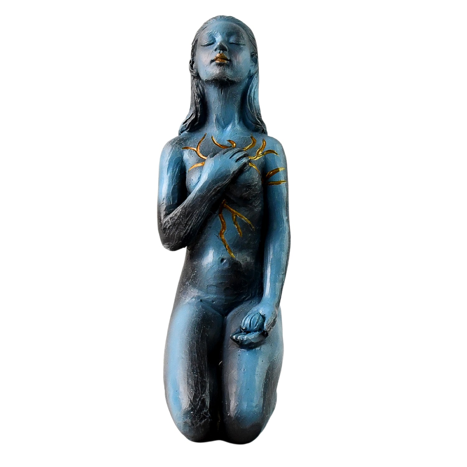 Elegant Resin Kneeling Woman Decorative Statue (1 Pc) Elegant Resin Kneeling Woman Decorative Statue (1 Pc)